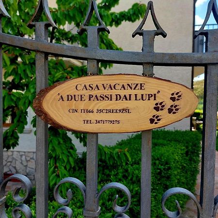 A Due Passi Dai Lupi Vila Civitella Alfedena Exterior foto